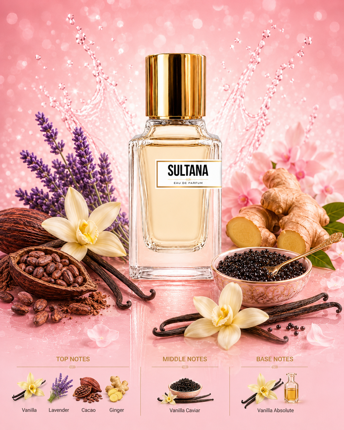 SULTANA ( INSPIRED BY BURRBERY GODDESS )