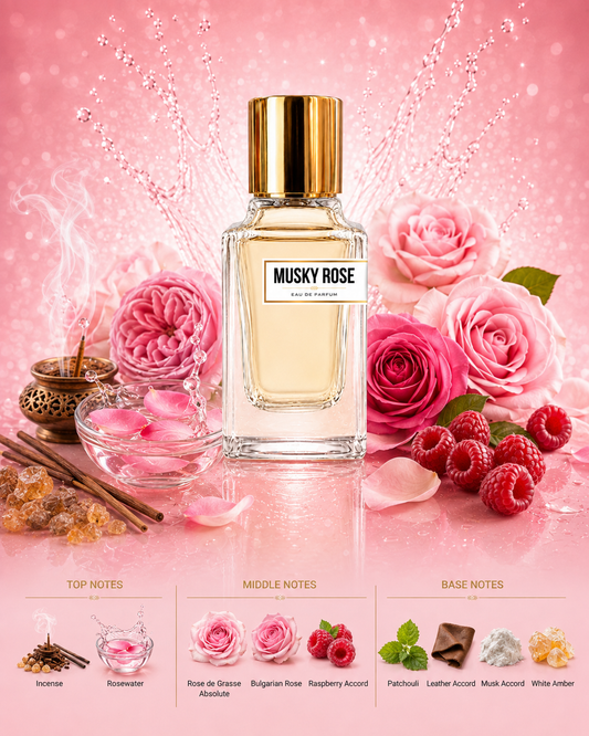 MUSKY ROSE ( INSPIRED BY GUERLAIN ROSE AMIRA )